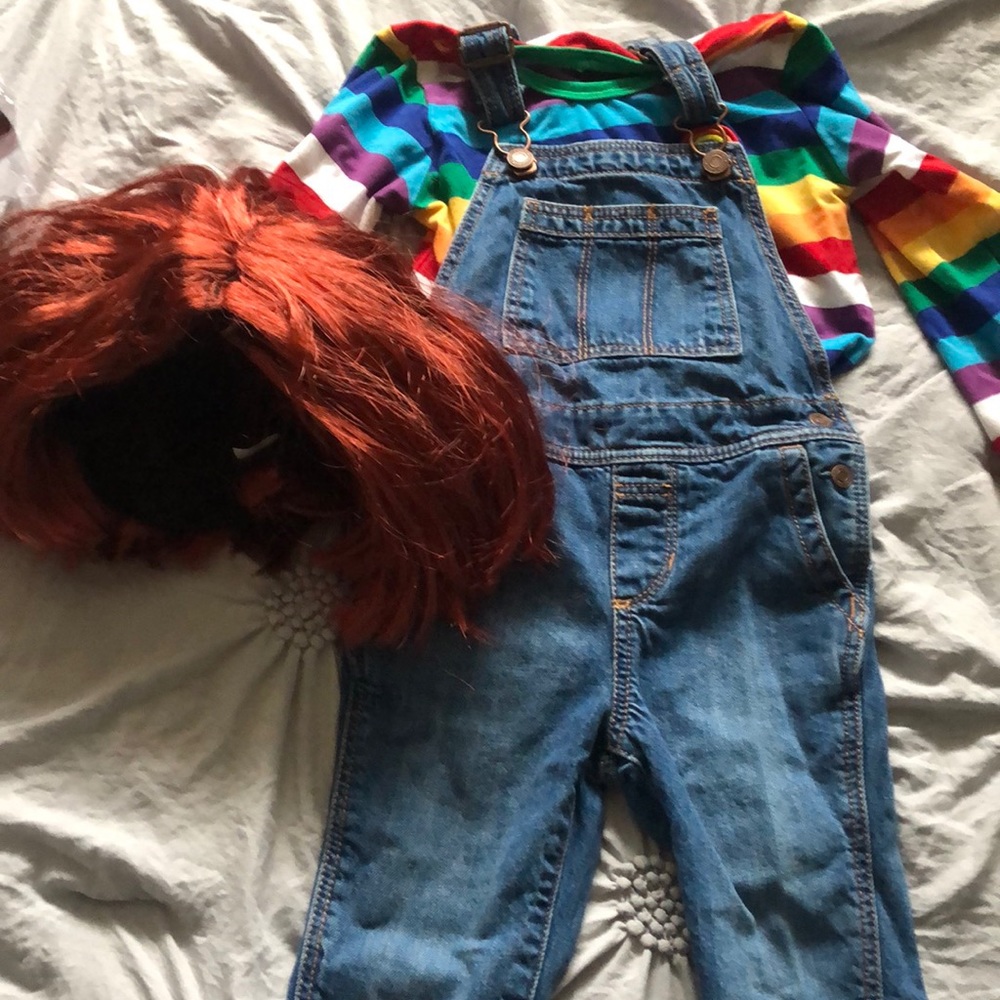 Kids scary Chucky Costume 👻